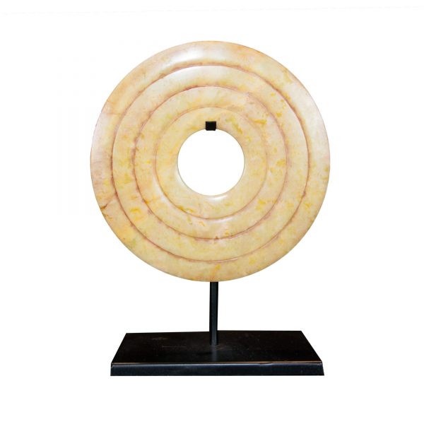 Carved Jade on Stand