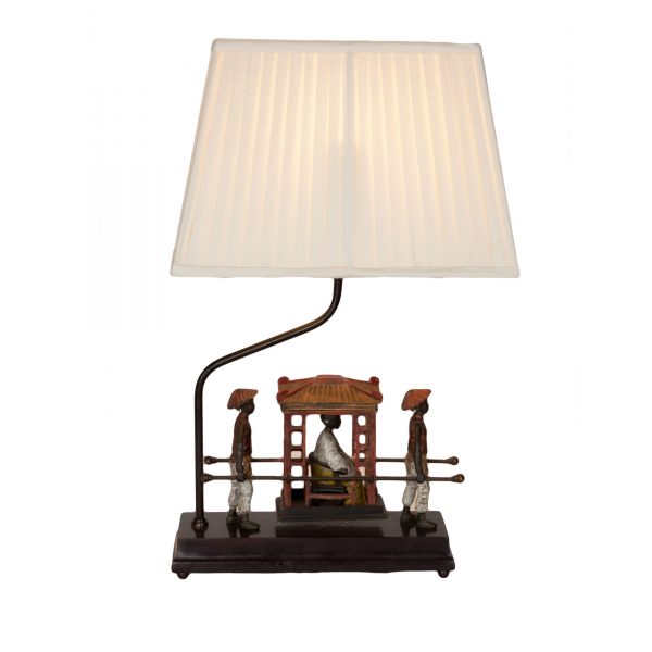 Palanquin Bronze Lamp