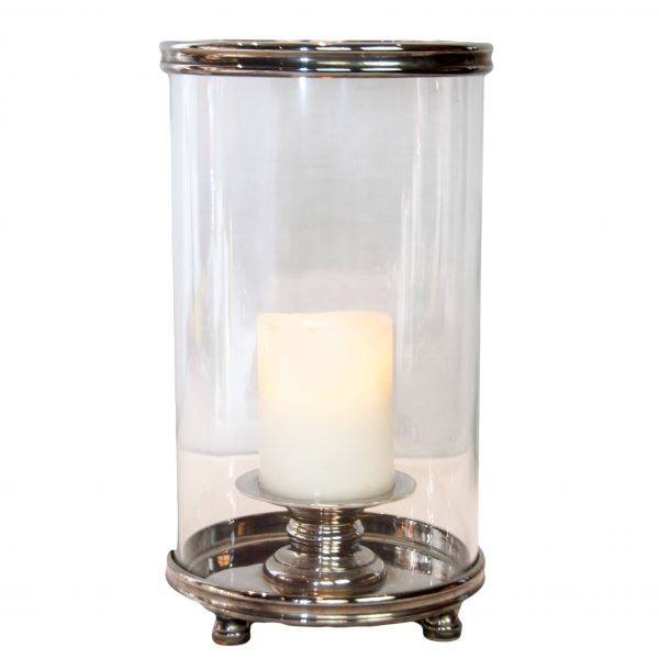 Gosford Silver Hurricane Lamp