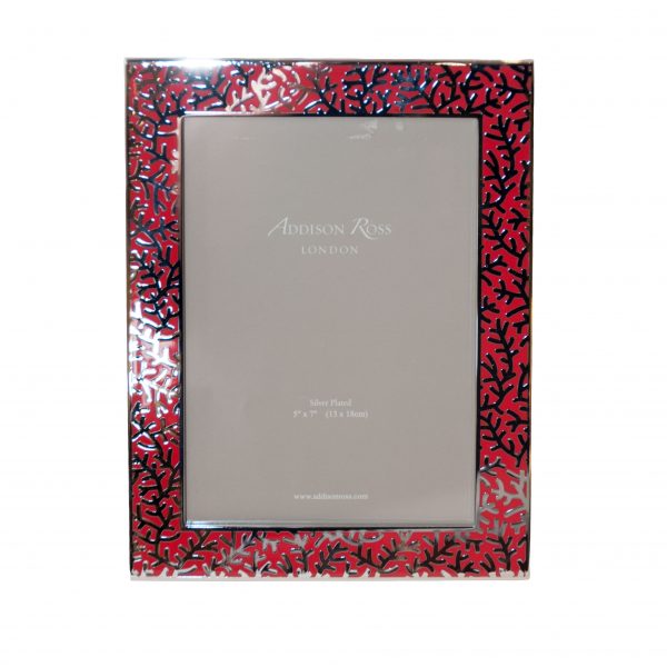 Coral Pattern Coral Frame 5x7