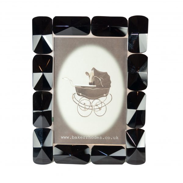 Black Glass Picture Frame 6x4