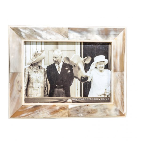 Handmade Horn Picture Frame 5x7