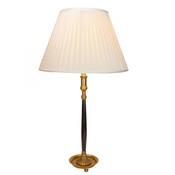 Caerphilly Brass & Bronze Candlestick Lamp